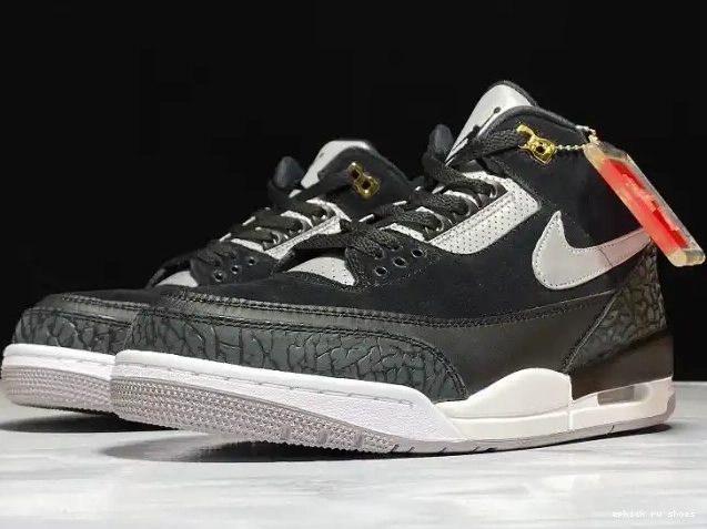 Rep 3 CK4348-007 Black Air Grey Tinker Jordan Cement 0529